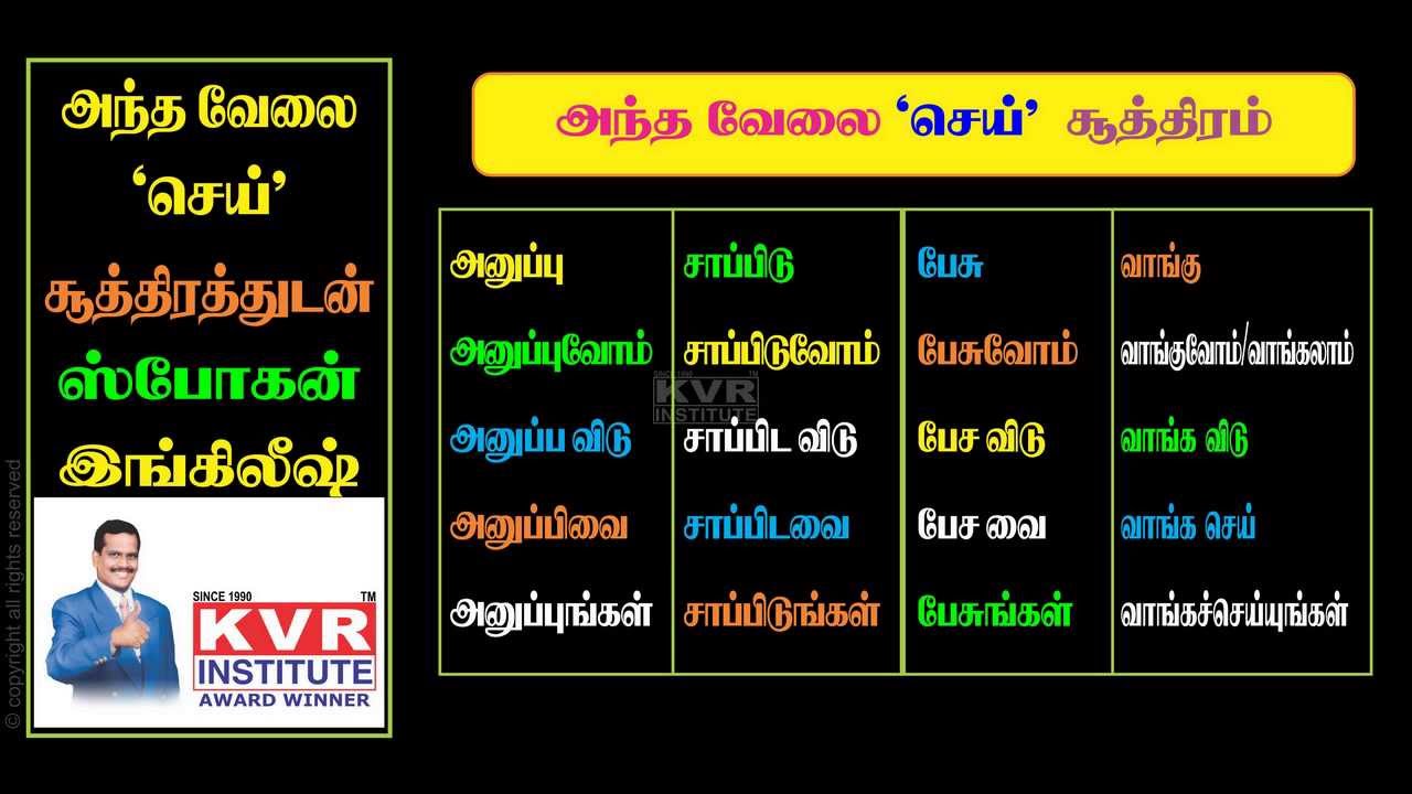 spoken english classes in tamil